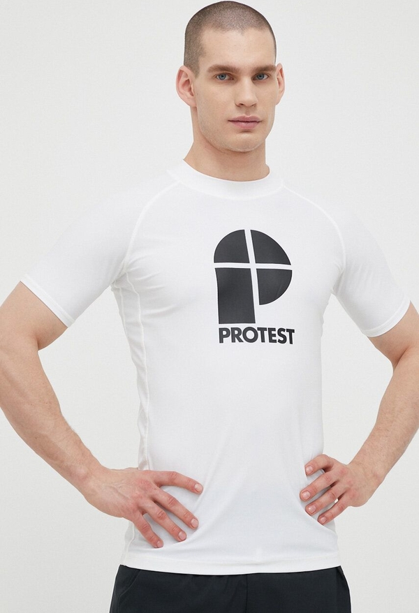T-shirt Protest z krótkim rękawem z nadrukiem w młodzieżowym stylu