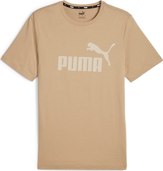 T-shirt Puma z bawełny w młodzieżowym stylu z krótkim rękawem