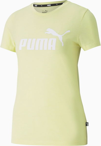 T-shirt Puma z bawełny z krótkim rękawem z okrągłym dekoltem