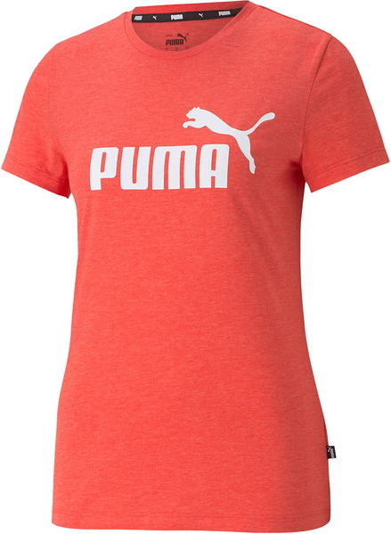 T-shirt Puma z bawełny z okrągłym dekoltem z krótkim rękawem