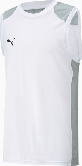 T-shirt Puma z dżerseju bez rękawów w sportowym stylu