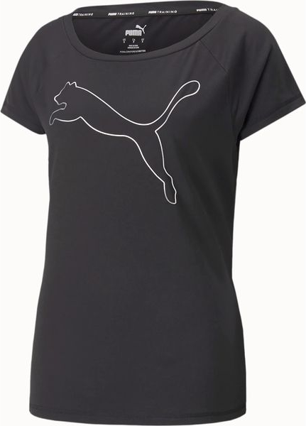 T-shirt Puma z dżerseju z krótkim rękawem w sportowym stylu