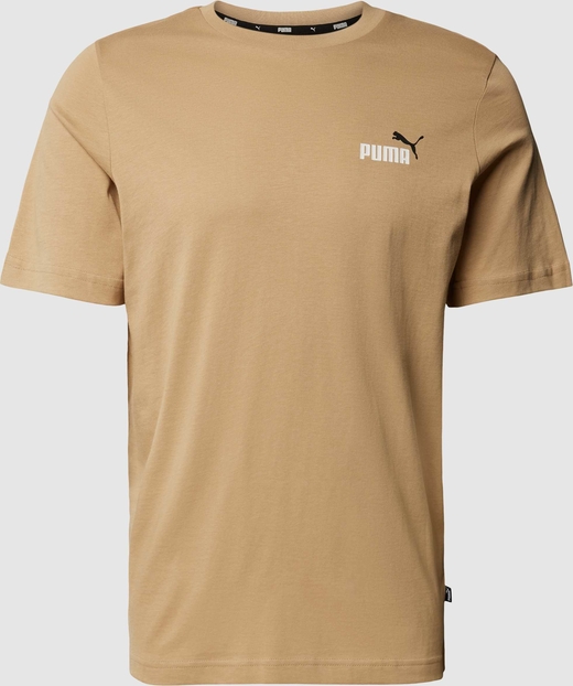 T-shirt Puma z krótkim rękawem w sportowym stylu z bawełny