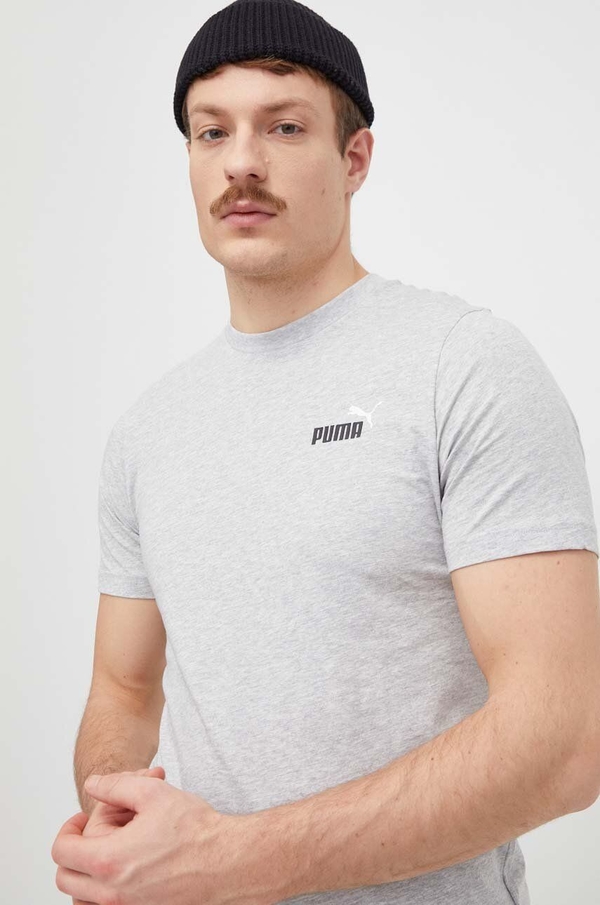 T-shirt Puma z krótkim rękawem z bawełny