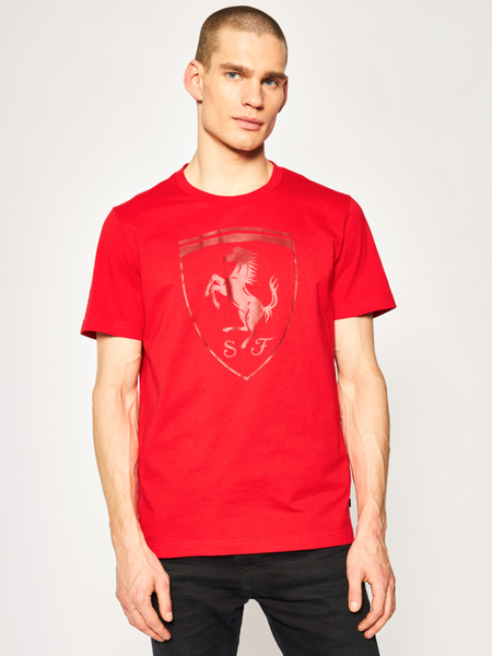 T-shirt Puma z krótkim rękawem z nadrukiem