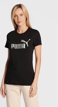 T-shirt Puma z krótkim rękawem z okrągłym dekoltem
