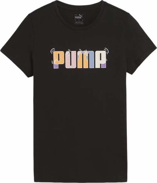 T-shirt Puma z okrągłym dekoltem z krótkim rękawem