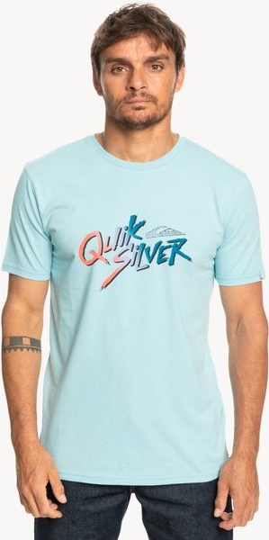 T-shirt Quiksilver z krótkim rękawem w stylu klasycznym