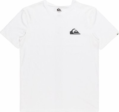 T-shirt Quiksilver z tkaniny z krótkim rękawem
