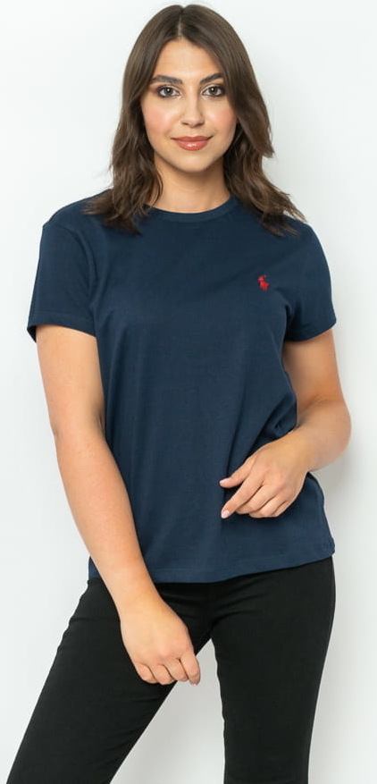 T-shirt Ralph Lauren w stylu casual z krótkim rękawem z okrągłym dekoltem