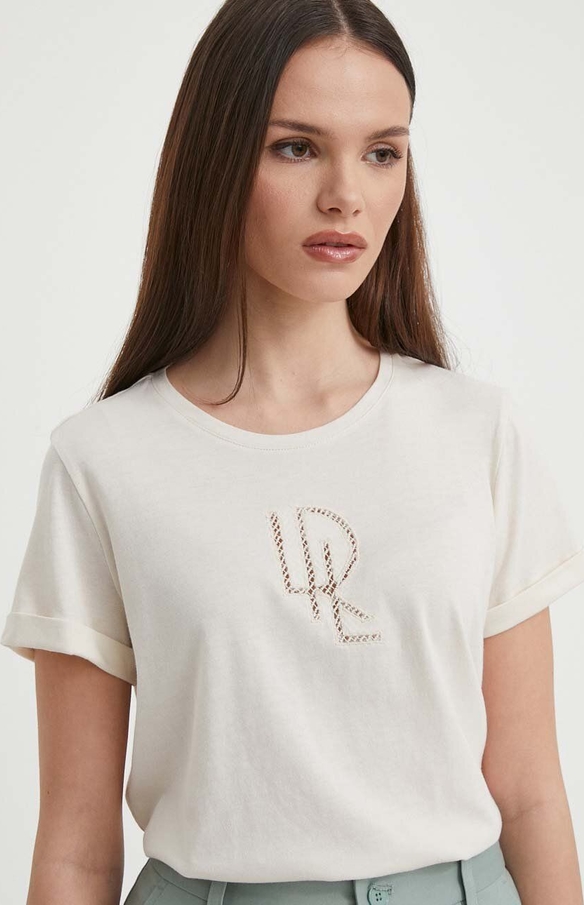 T-shirt Ralph Lauren z krótkim rękawem w młodzieżowym stylu