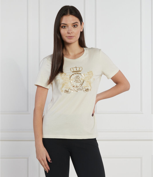 T-shirt Ralph Lauren z okrągłym dekoltem z krótkim rękawem z nadrukiem