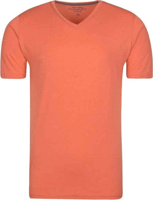 T-shirt Redmond z bawełny z krótkim rękawem