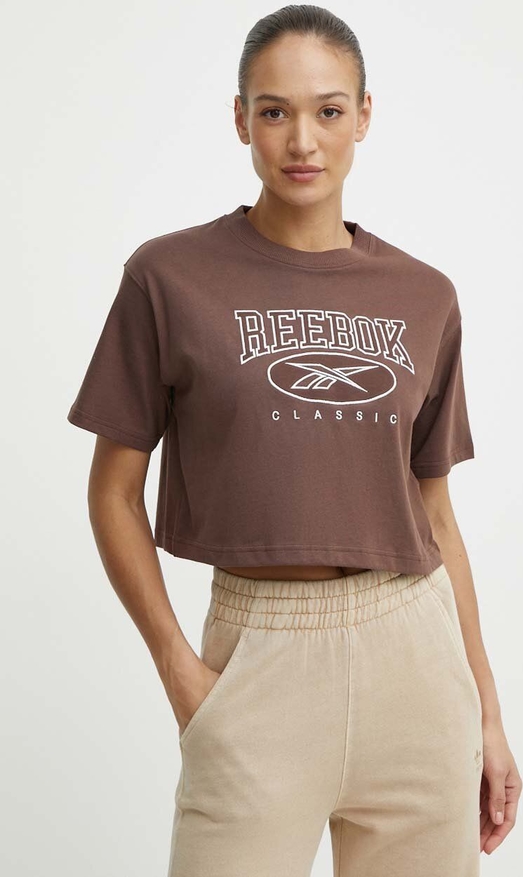T-shirt Reebok Classic z okrągłym dekoltem