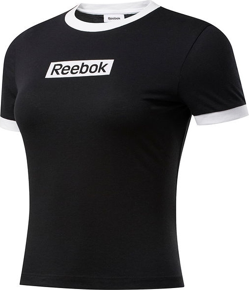 T-shirt Reebok Fitness w sportowym stylu z dzianiny