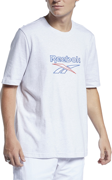 T-shirt Reebok z dzianiny