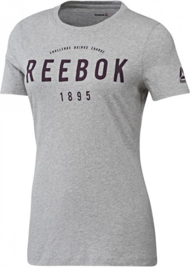 T-shirt Reebok z okrągłym dekoltem