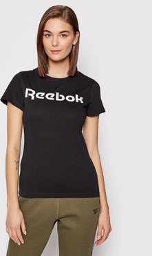 T-shirt Reebok z okrągłym dekoltem w młodzieżowym stylu