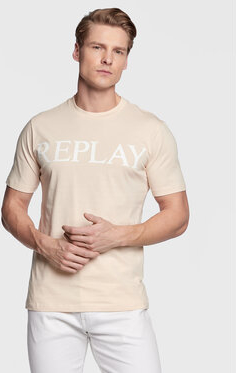 T-shirt Replay w młodzieżowym stylu