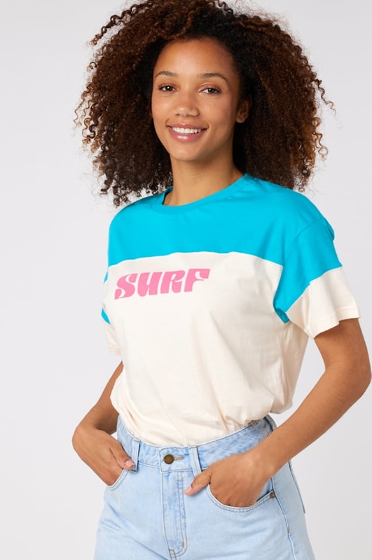 T-shirt Rip Curl z bawełny
