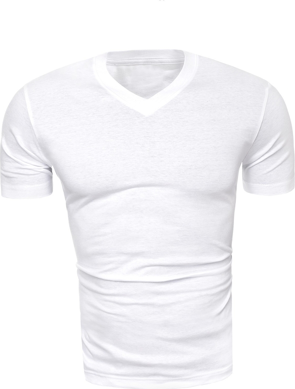T-shirt Risardi w stylu casual z krótkim rękawem