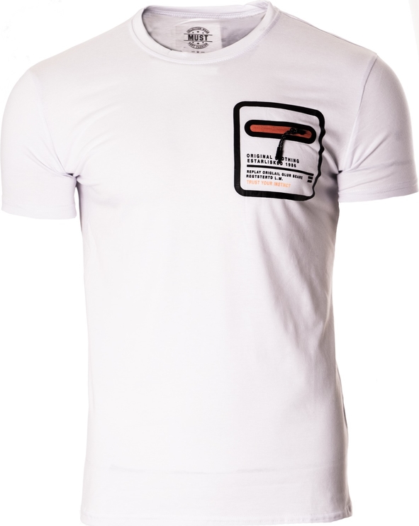 T-shirt Risardi z krótkim rękawem w młodzieżowym stylu