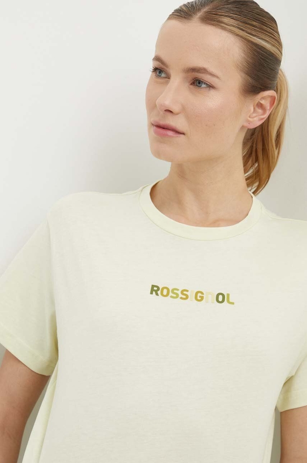 T-shirt ROSSIGNOL z krótkim rękawem z bawełny