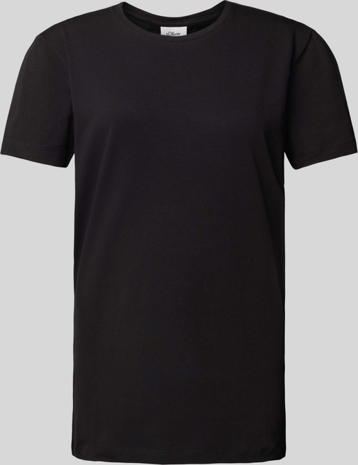 T-shirt S.Oliver Black Label z krótkim rękawem z bawełny