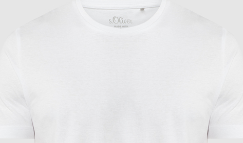 T-shirt S.Oliver Red Label z bawełny z krótkim rękawem