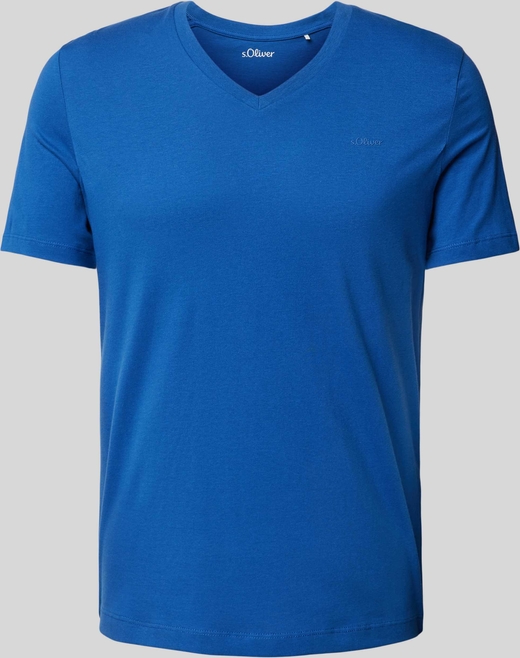 T-shirt S.Oliver w stylu casual z nadrukiem