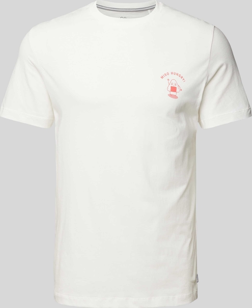 T-shirt S.Oliver z krótkim rękawem w stylu casual
