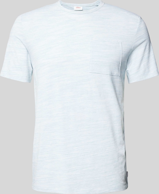 T-shirt S.Oliver z krótkim rękawem w stylu casual z bawełny