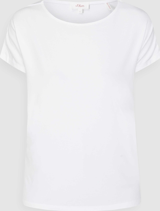 T-shirt S.Oliver z krótkim rękawem z okrągłym dekoltem
