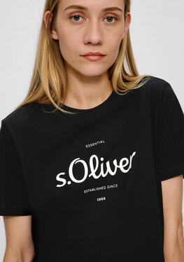T-shirt S.Oliver z okrągłym dekoltem
