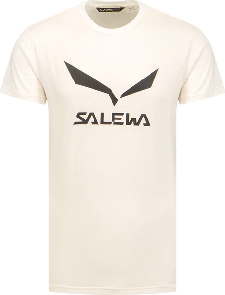 T-shirt Salewa z bawełny z krótkim rękawem