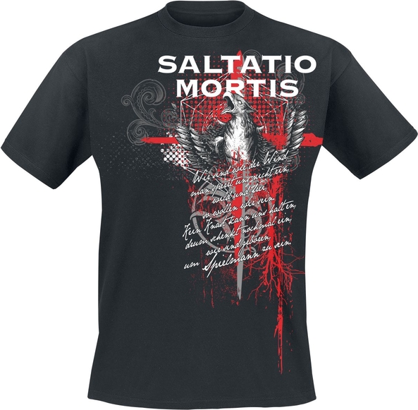 T-shirt Saltatio Mortis z bawełny