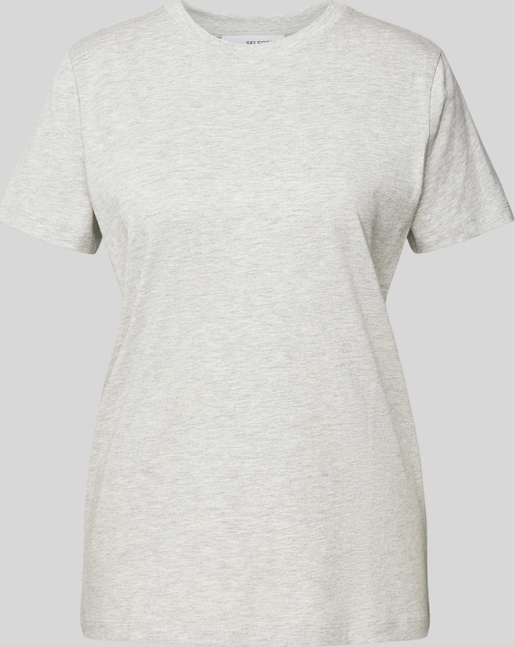 T-shirt Selected Femme z okrągłym dekoltem w stylu casual