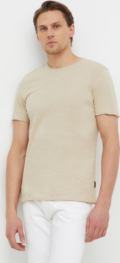 T-shirt Sisley z bawełny w stylu casual