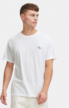 T-shirt Solid w stylu casual