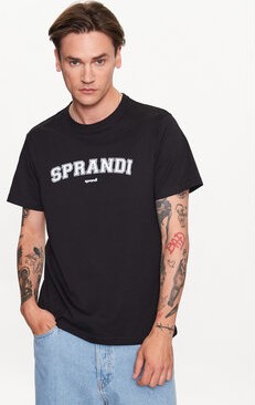 T-shirt Sprandi w stylu casual