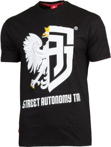 T-shirt Street Autonomy z krótkim rękawem z bawełny