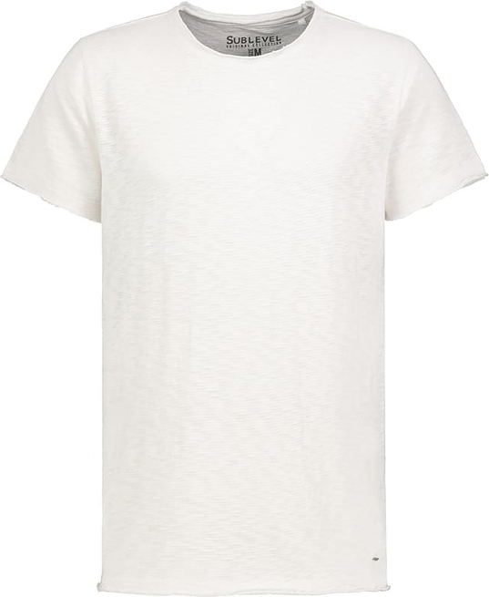 T-shirt SUBLEVEL z krótkim rękawem w stylu casual