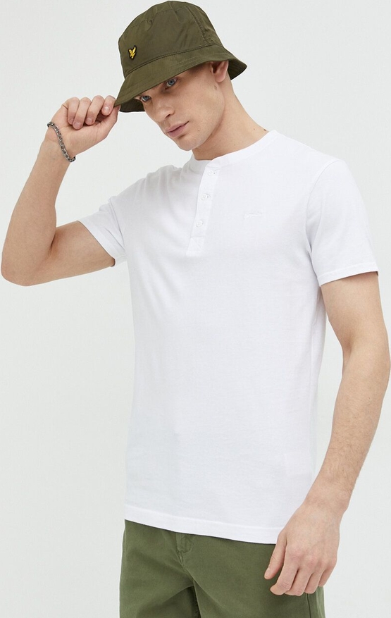 T-shirt Superdry z bawełny w stylu casual z krótkim rękawem