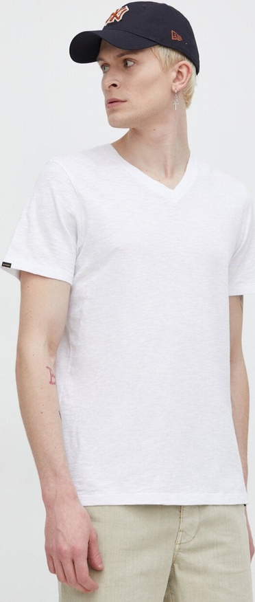 T-shirt Superdry z krótkim rękawem w stylu casual z bawełny