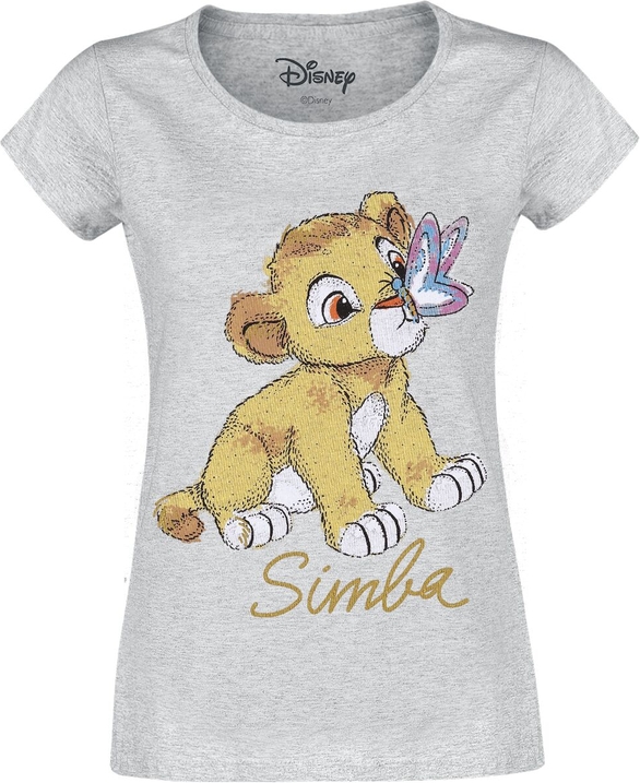 T-shirt The Lion King w młodzieżowym stylu z nadrukiem
