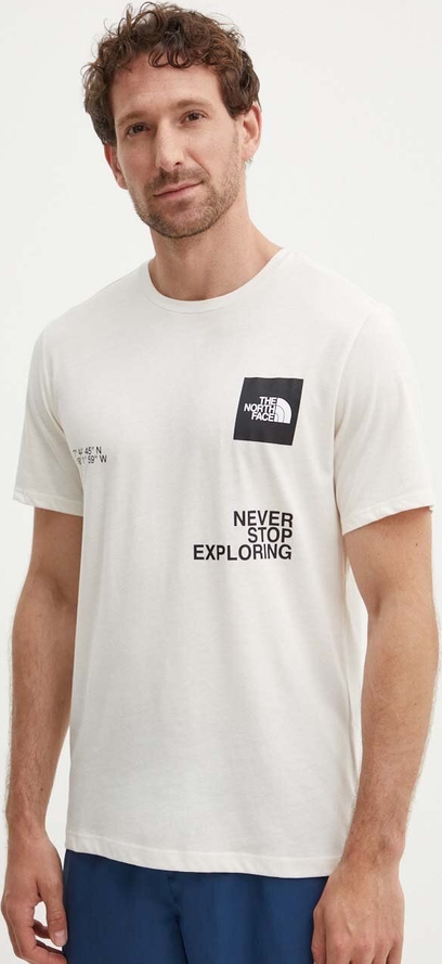 T-shirt The North Face w młodzieżowym stylu