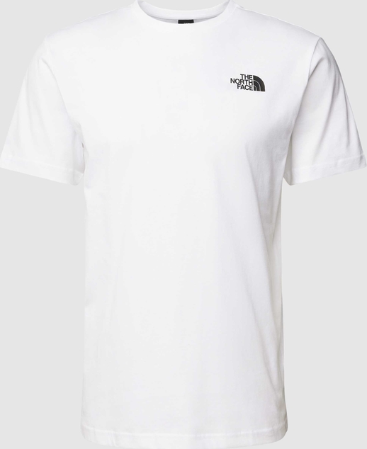 T-shirt The North Face z bawełny z krótkim rękawem w stylu casual