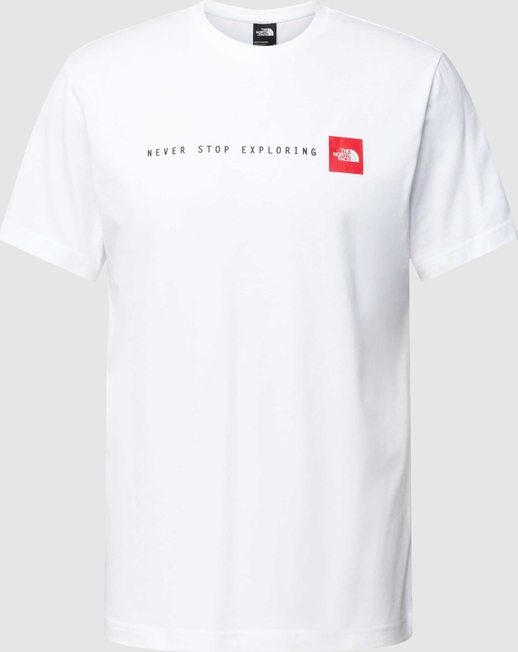 T-shirt The North Face z krótkim rękawem w sportowym stylu z bawełny