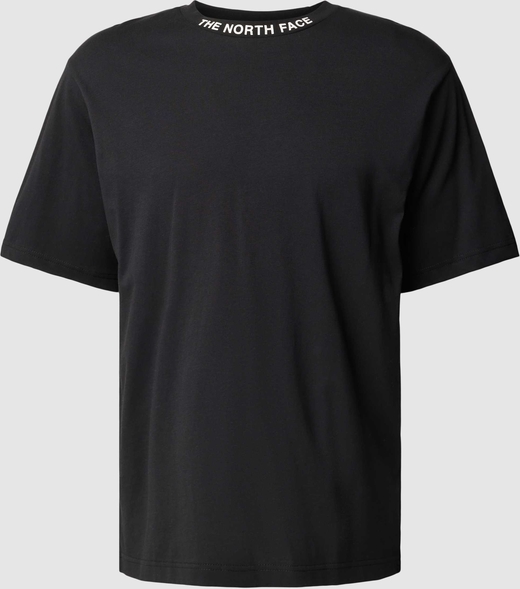 T-shirt The North Face z nadrukiem w stylu casual z krótkim rękawem