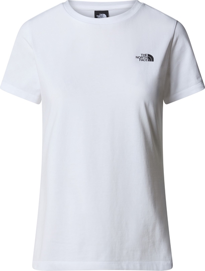 T-shirt The North Face z okrągłym dekoltem z krótkim rękawem w sportowym stylu